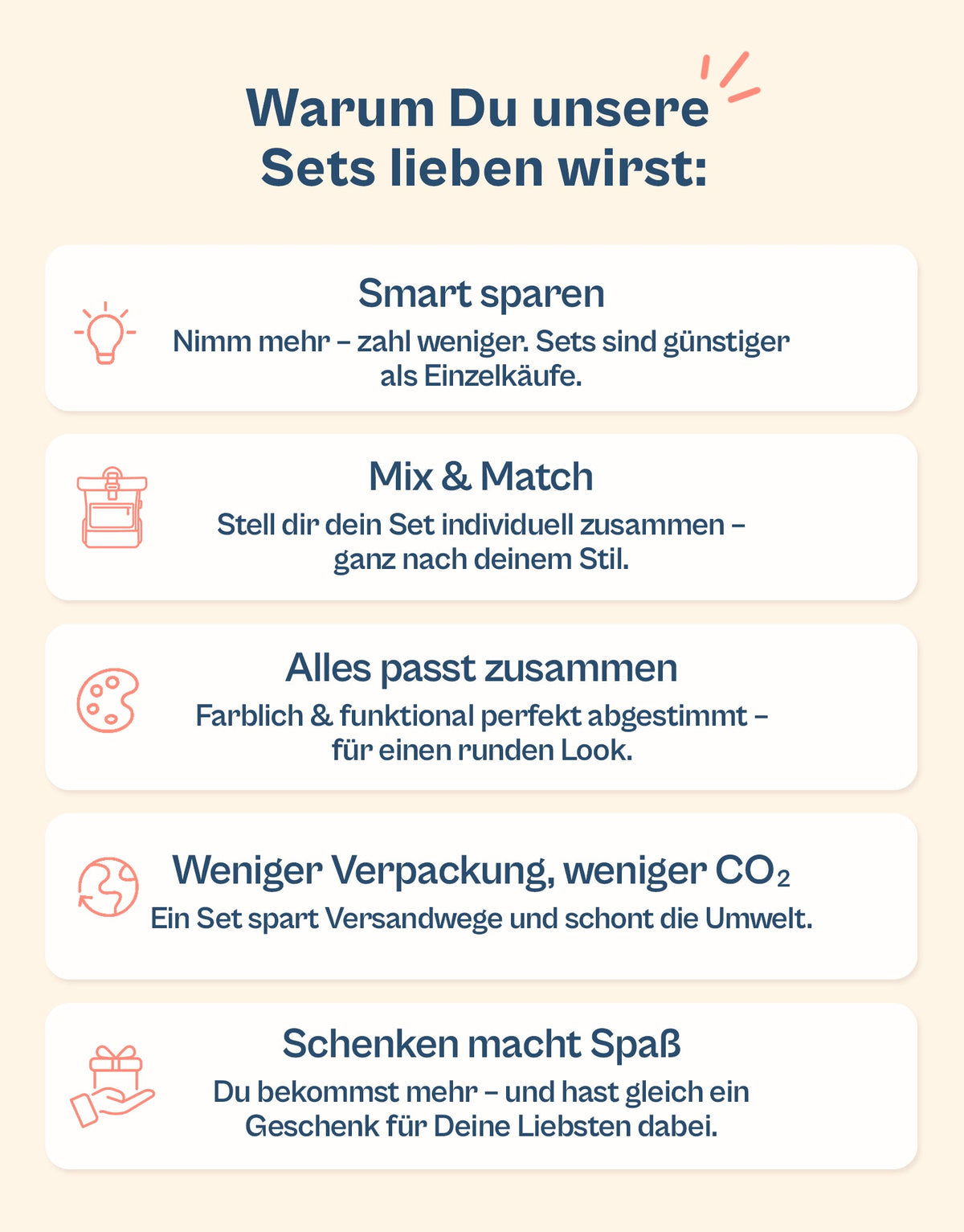 Ela Mo™ Everywhere Rucksack | Wunsch-Set