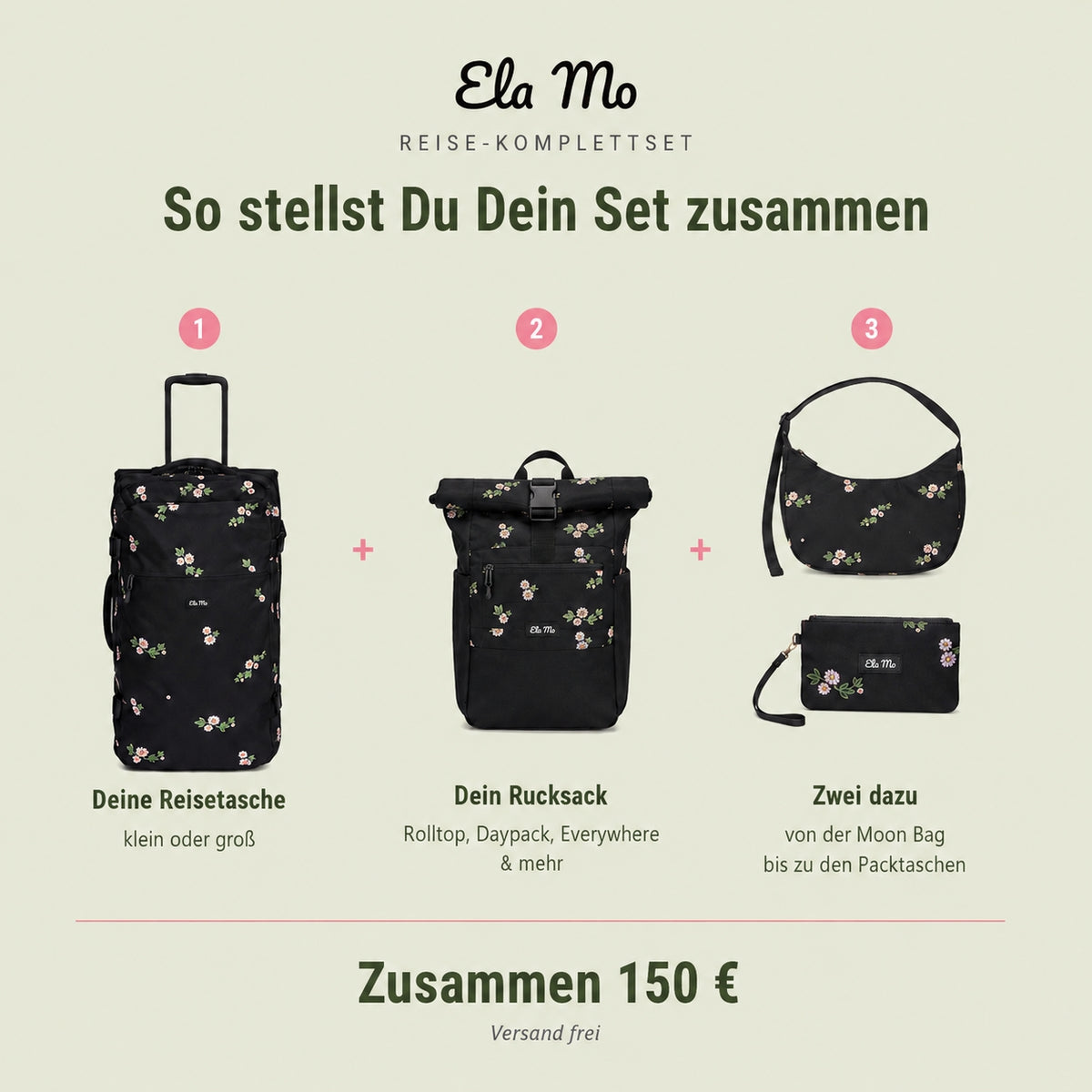 Ela Mo™ Reise-Komplettset
