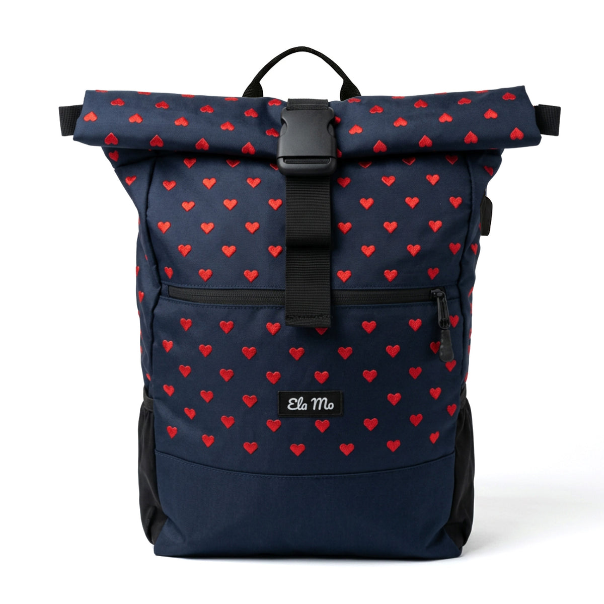 Ela Mo™ Rolltop Rucksack | Embroidery Edition Wild at Heart