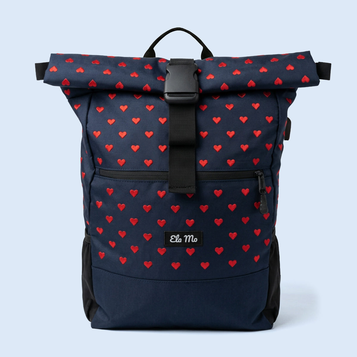 Ela Mo™ Rolltop Rucksack | Embroidery Edition Wild at Heart