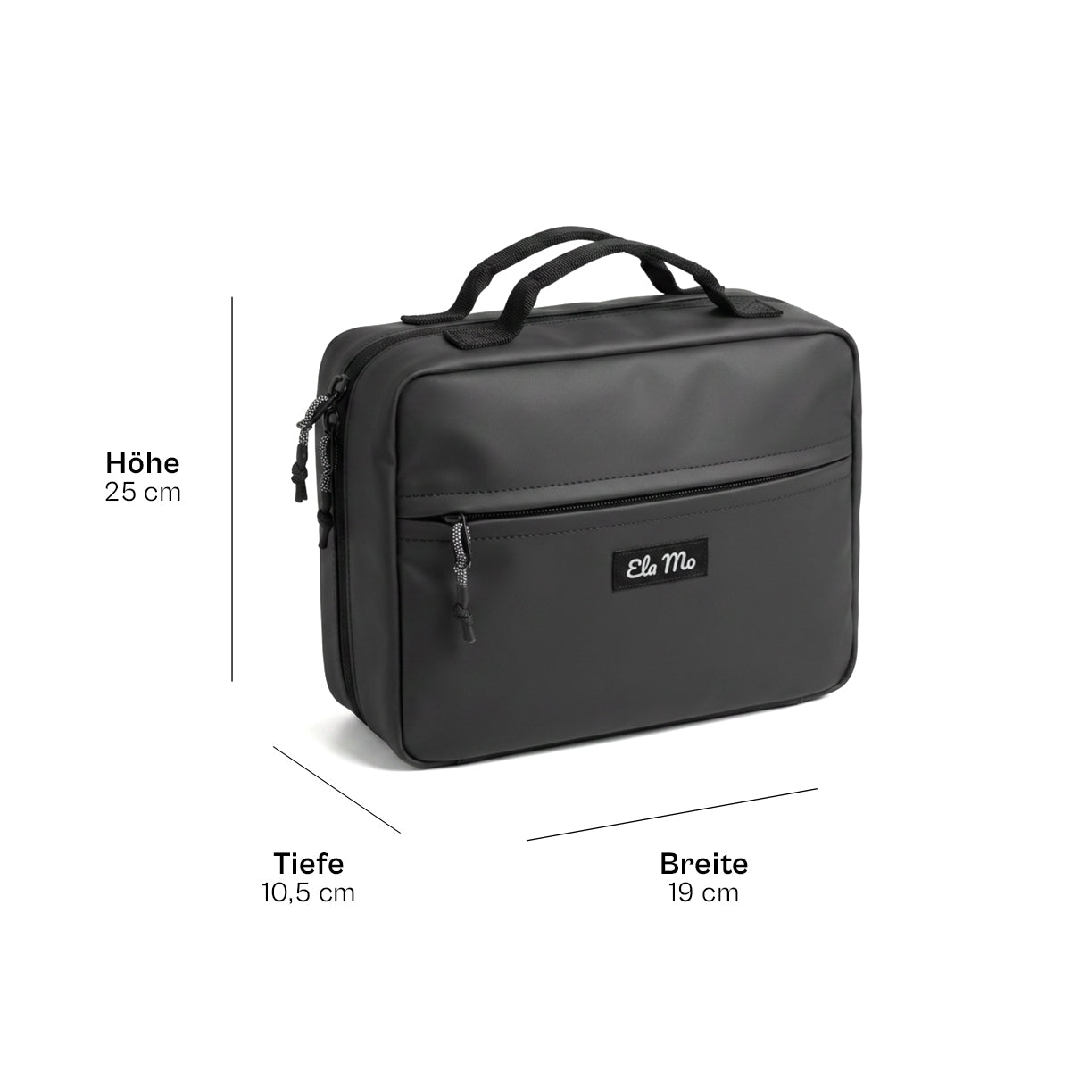 Ela Mo™ Wash Bag | Coated Edition Slate