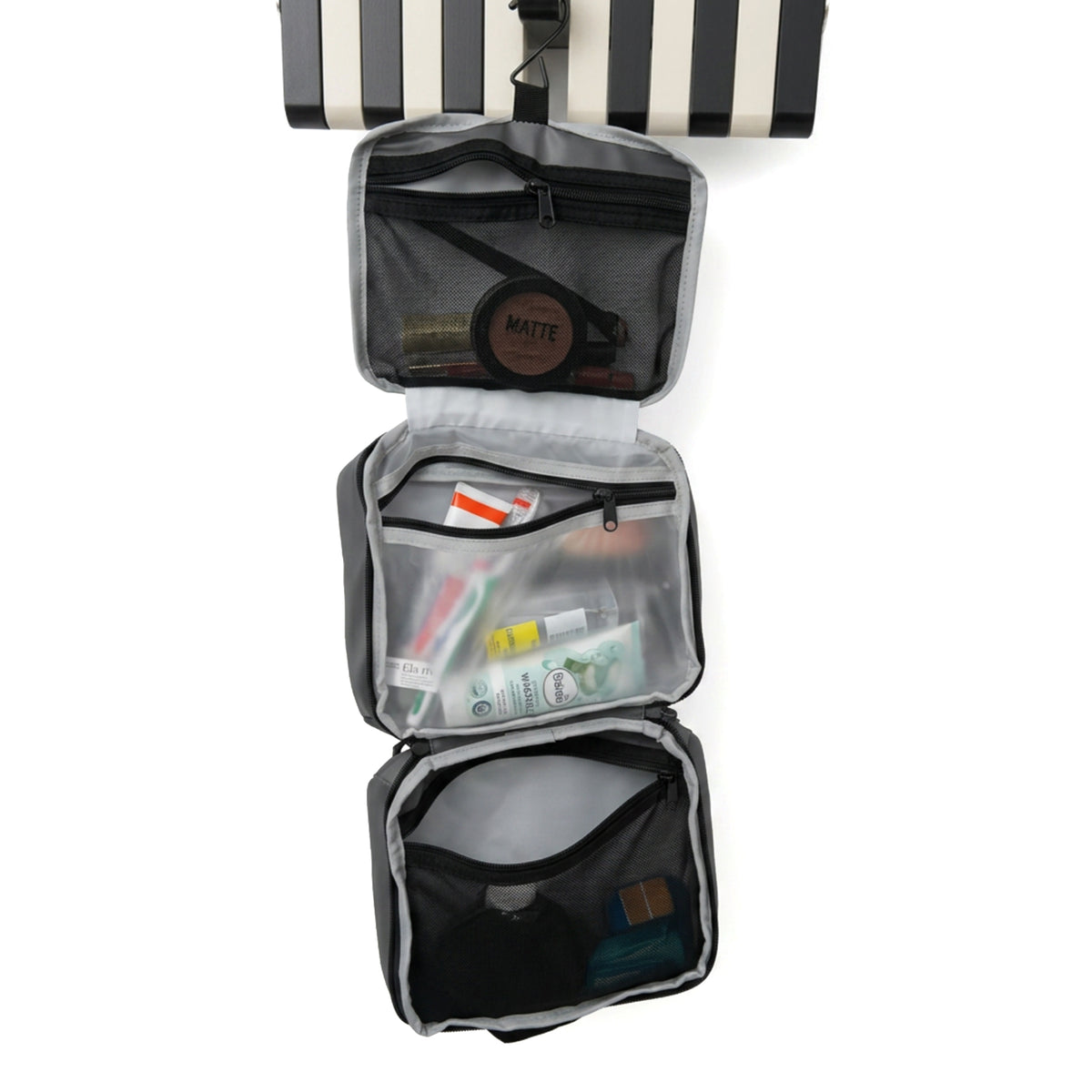Ela Mo™ Wash Bag | Coated Edition Slate