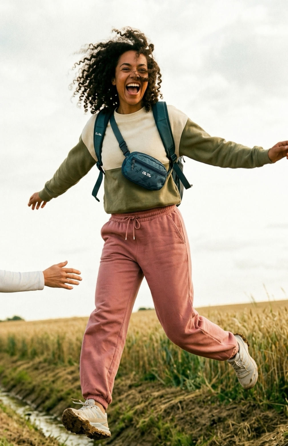 Ela Mo™ Active  Duo Rucksack + Hip Bag | Birds