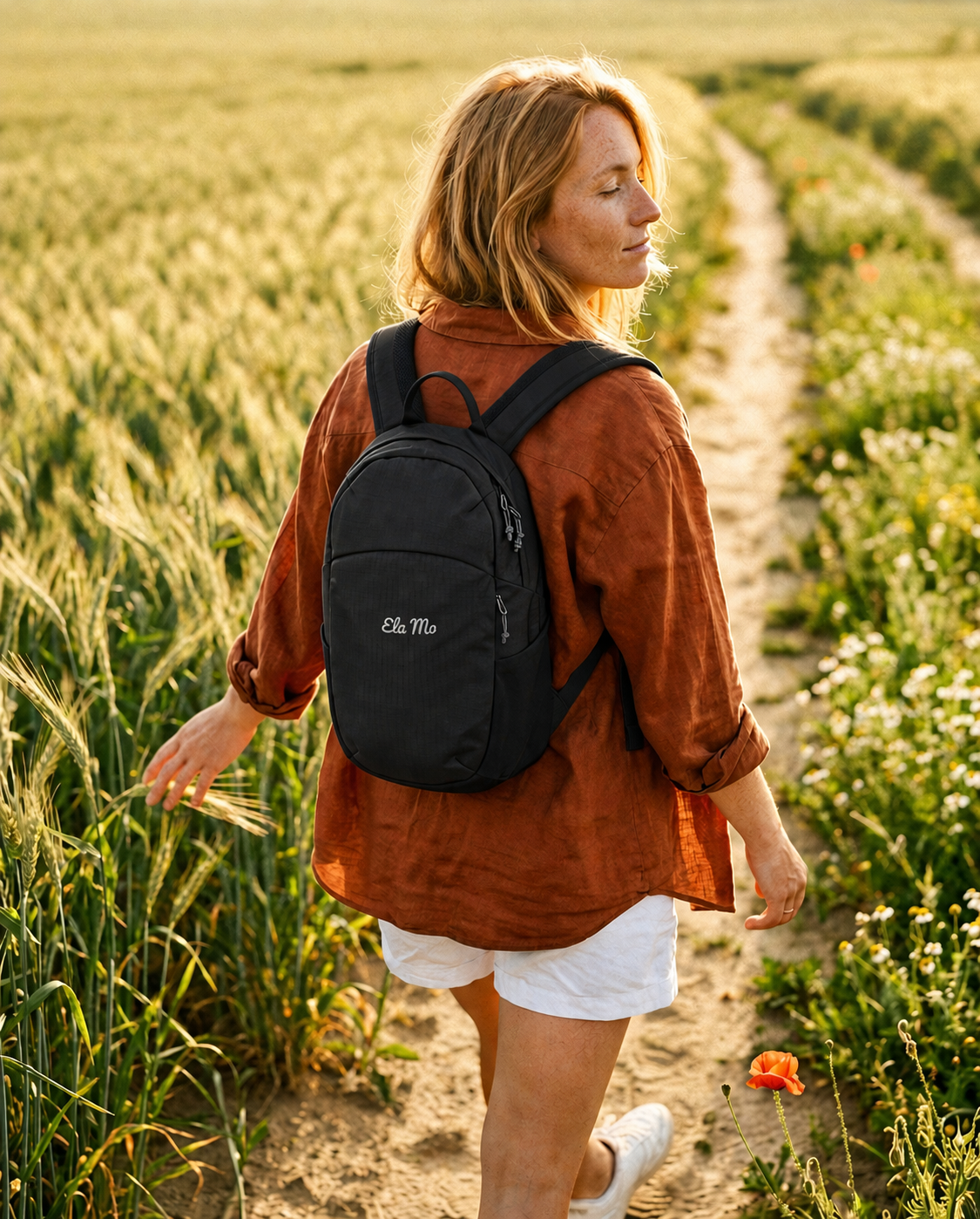 Ela Mo™ Active Duo Rucksack + Hip Bag | Black