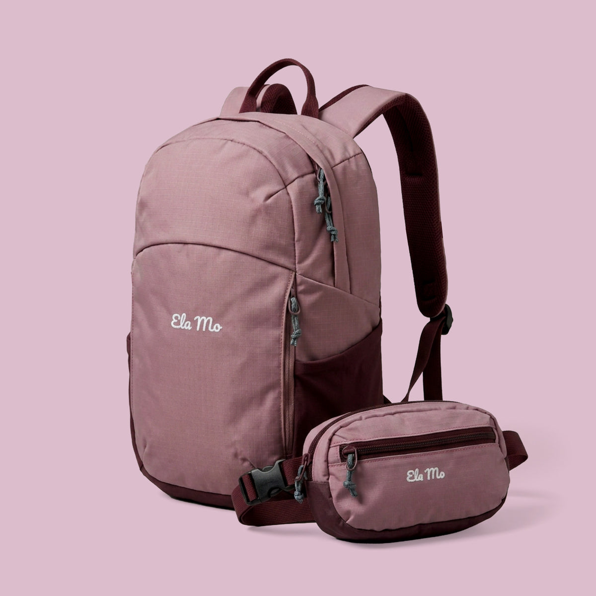 Ela Mo™ Active  Duo Rucksack + Hip Bag | Smoothie