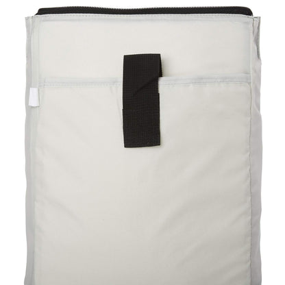 Ela Mo™ Daypack Rucksack | Mintgrey.  Innenbereich des Rucksacks mit separatem Laptopfach.