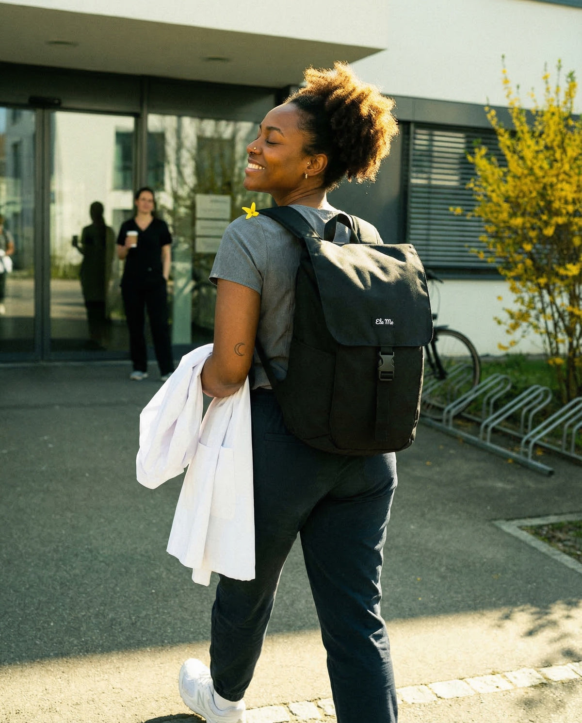 Ela Mo™ Everywhere Rucksack | Black