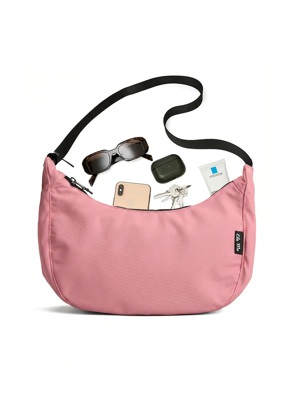 Ela Mo™ Moon Bag | Cherry (Coated)