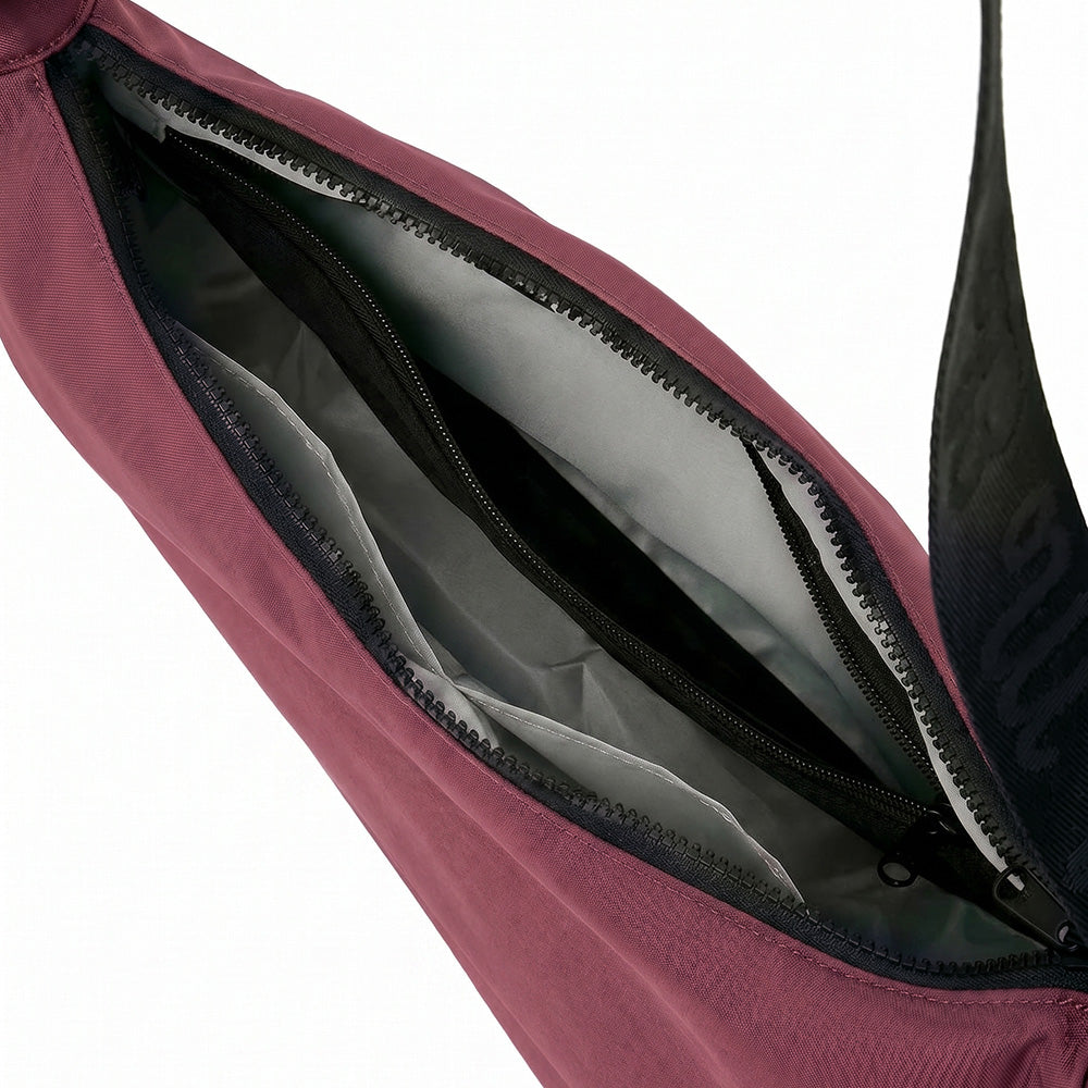 Ela Mo™ Moon Bag | Dark Berry (Coated)