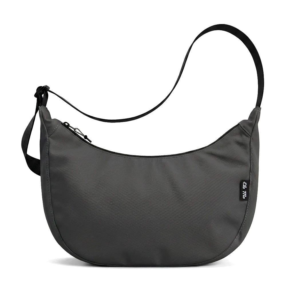 Ela Mo™ Moon Bag | Dark Grey