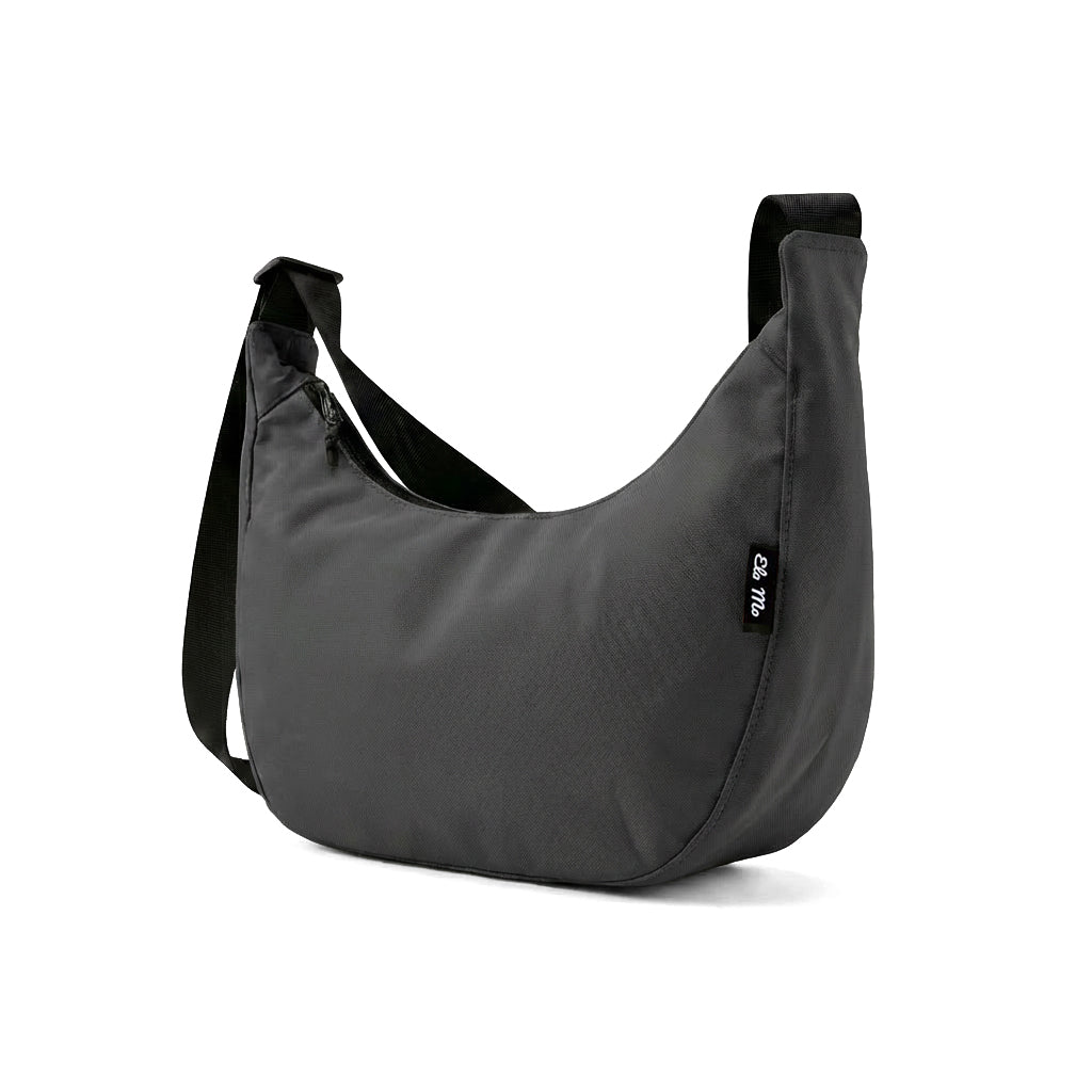 Ela Mo™ Moon Bag | Dark Grey