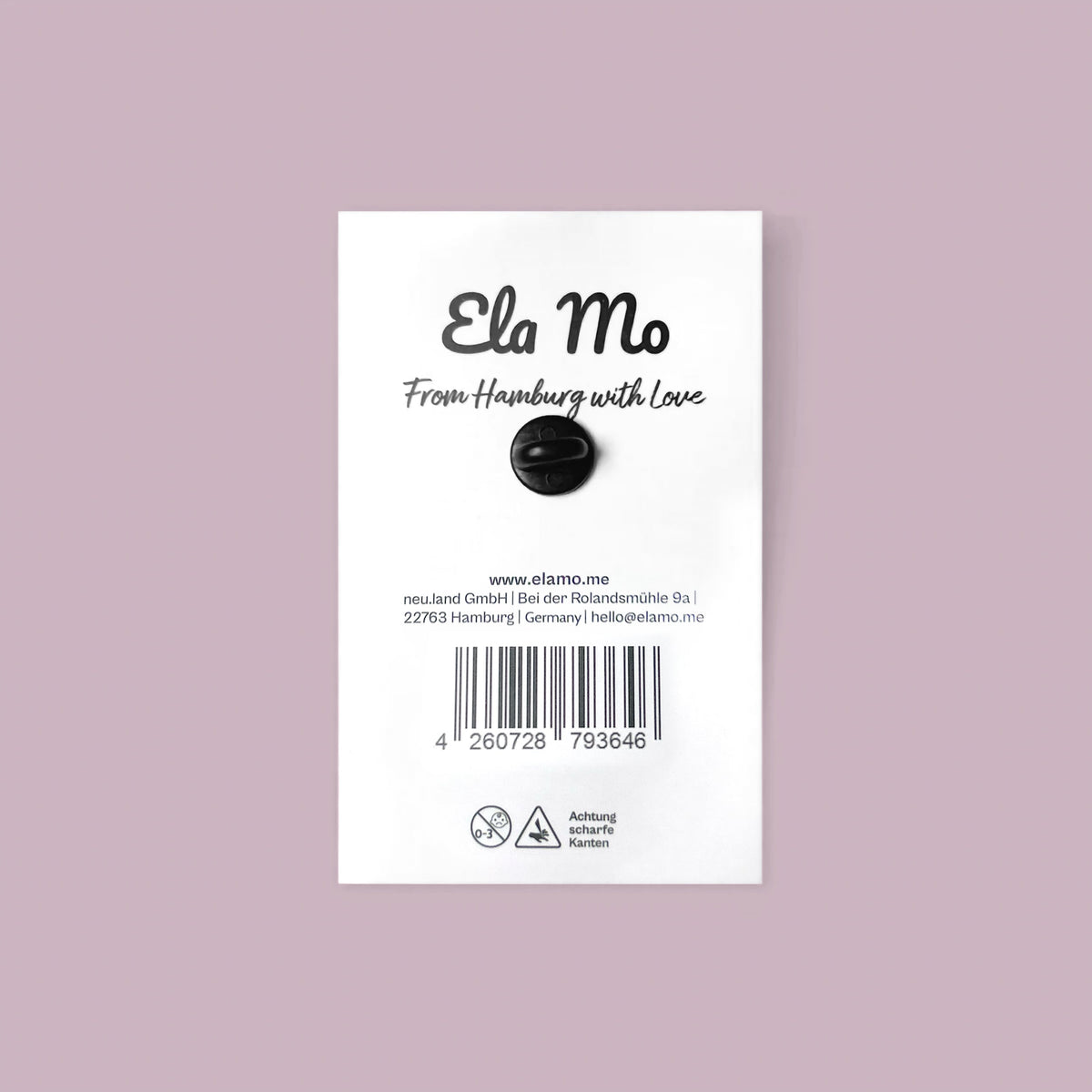 Ela Mo™ Pin für Rucksäcke | Kirschblüte
