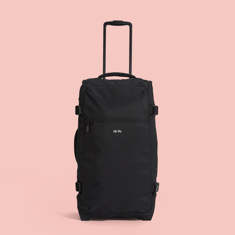 Ela Mo™ Reisetasche mit Rollen 78 Liter | Black