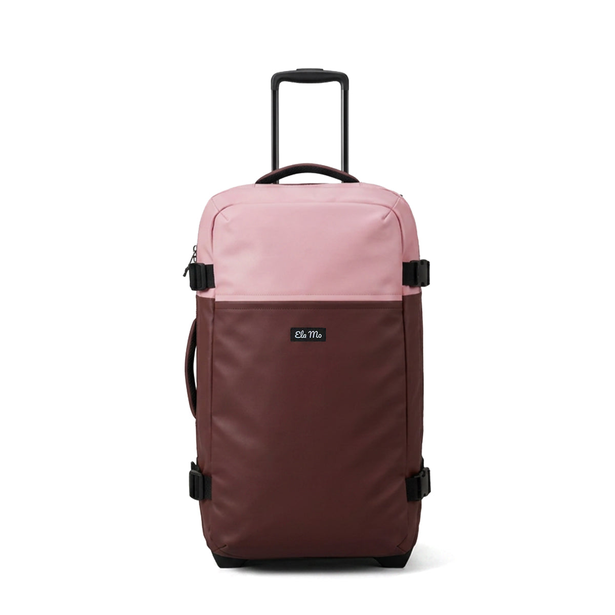 Ela Mo™ Reisetasche mit Rollen 78 Liter | Coated Edition Dark Berry