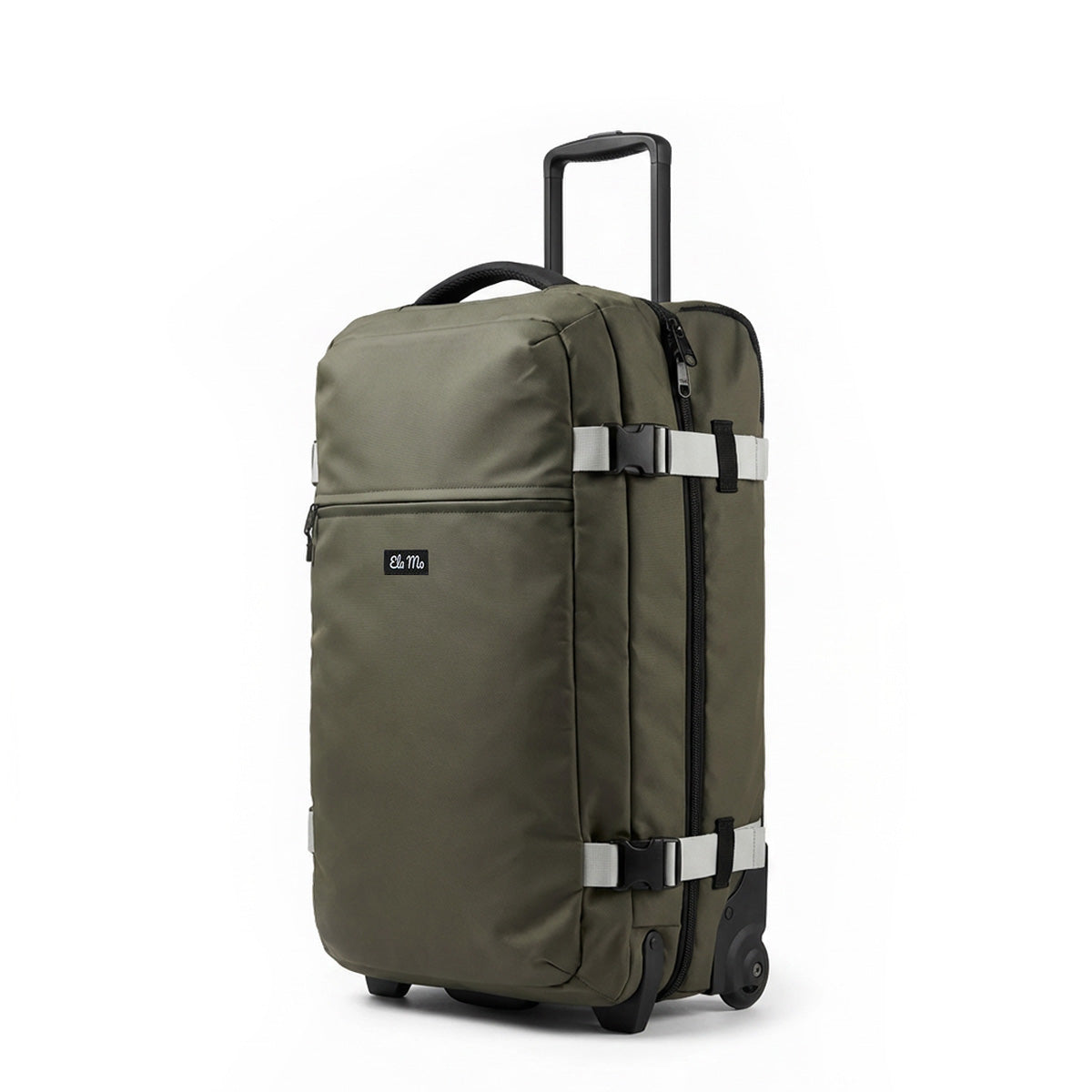 Ela Mo™ Reisetasche mit Rollen 78 Liter | Olive (Coated)