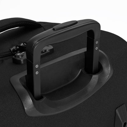Ela Mo™ Reisetasche mit Rollen 78 Liter | Black. Zwei Tragegriffe und TSA-Schloss an der Reisetasche.