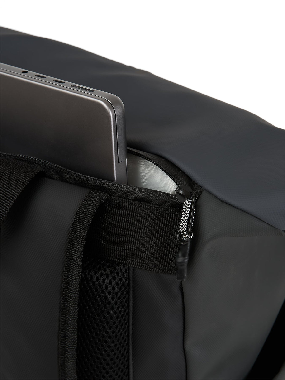Ela Mo™ Rolltop Rucksack | Coated Edition Slate
