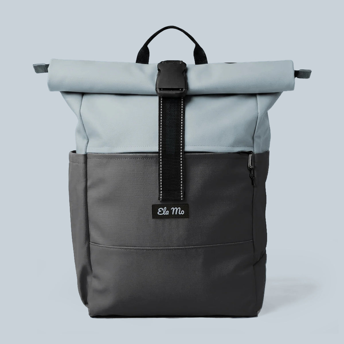 Ela Mo™ Rolltop Rucksack | Coated Edition Smoke Blue