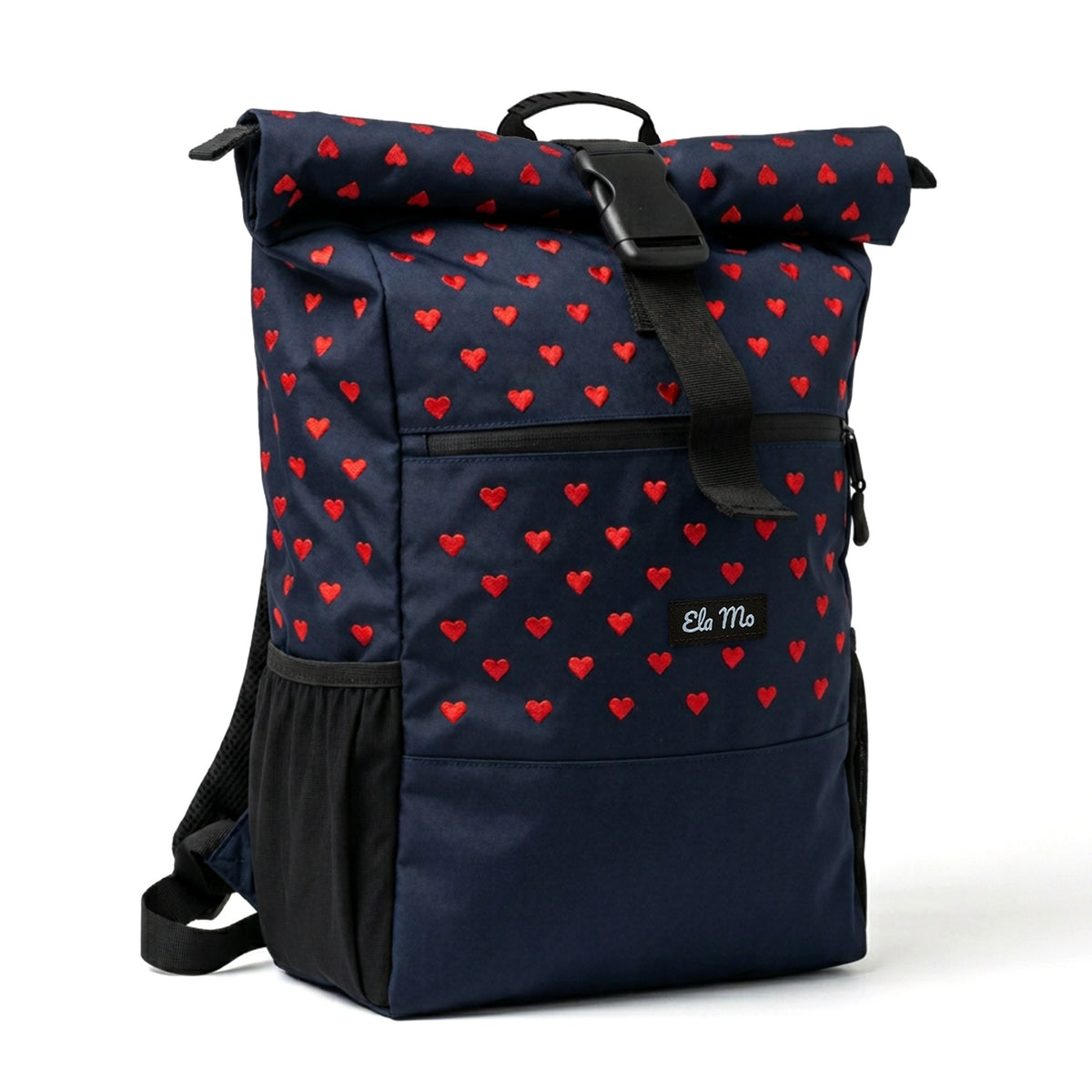 Ela Mo™ Rolltop Rucksack | Embroidery Edition Wild at Heart