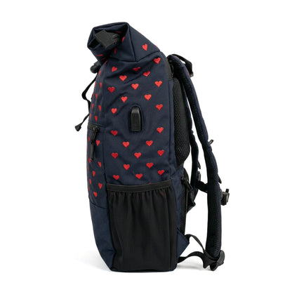 Ela Mo™ Rolltop Rucksack | Embroidery Edition Wild at Heart